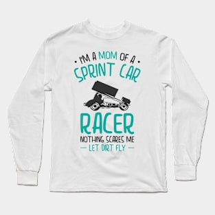 Sprint Car Dirt Track Racing Long Sleeve T-Shirt